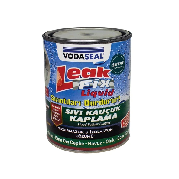 Vodaseal Leak Fix Liquid Sıvı Kauçuk Kaplama 700 gr Şeffaf ürün görseli 1