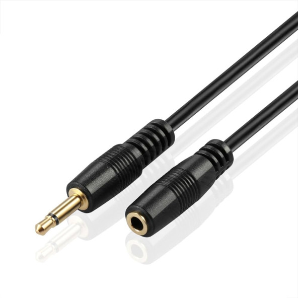 Stereo Erkek/Dişi 3 Metre Uzatma Kablo 3.5mm ürün görseli 1