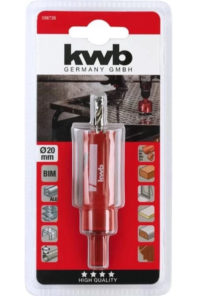 KWB Bi-Metal Panç 20 mm 6 Köşeli Soket 4959872 ürün görseli 1
