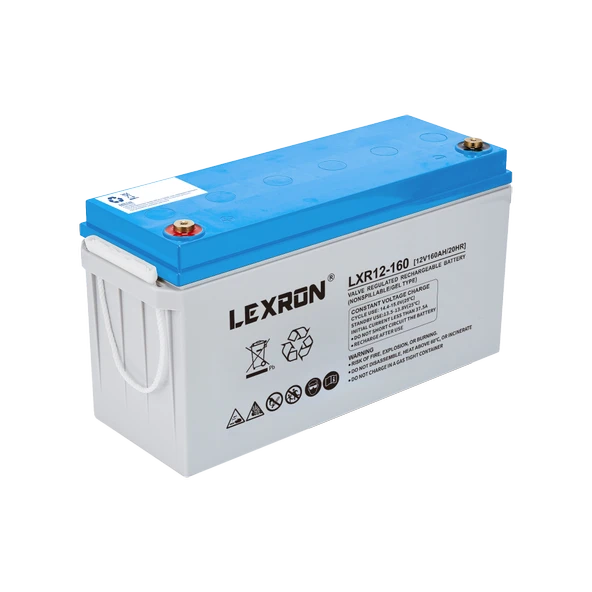 Lexron 12v 160 amper jel akü - Resim 2