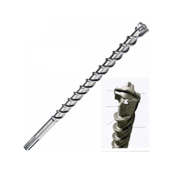 Todrill Max Matkap Ucu 25*520 Mm 4 Elmaslı TD50441 ürün görseli 1