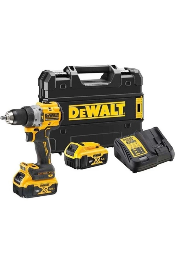 Dewalt Dcd805p2t 18v 5.0ah Li-ıon Kömürsüz Çift Akülü Darbeli Matkap ürün görseli 1