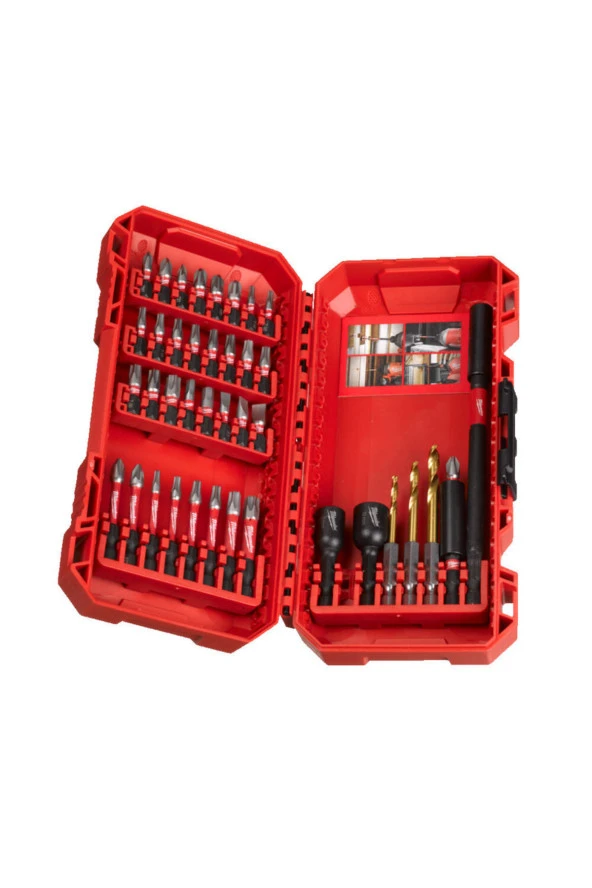 Milwaukee Shockwave Bits Uç Seti 40 Parça T4932492004 - Resim 2