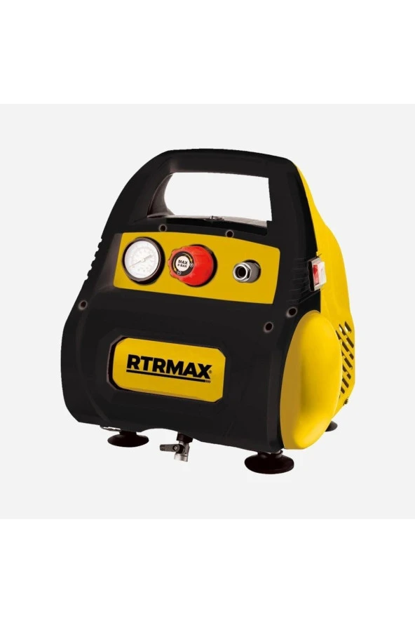 Rtrmax Rtm720 Yağsız Hava Kompresörü 1,5 Hp - 8 Bar - 180 Lt/Dk ürün görseli 1