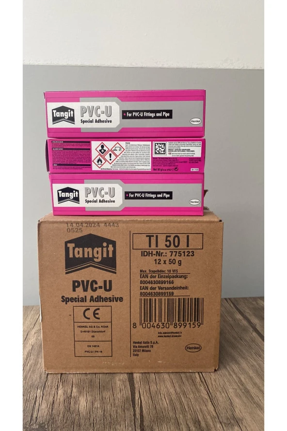 Tangit Sert Pvc Yapıştırıcısı 50 Gr - 12 Adet ürün görseli 1