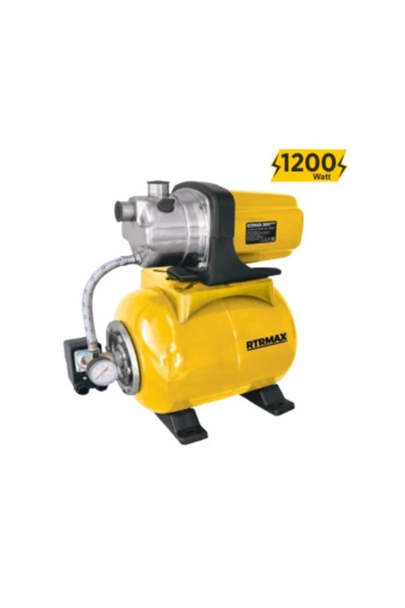 Rtrmax RTM850 1200 W Hidrofor 1.6 HP ürün görseli 1