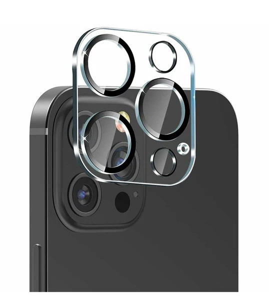 Vendas iPhone 14 Pro Uyumlu Integrad Tam Uyumlu Kamera Lens Koruyucu ürün görseli 1