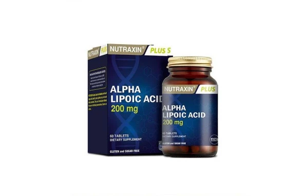 Nutraxin Alpha Lipoic Acid 200 mg 60 Tablet ürün görseli 1