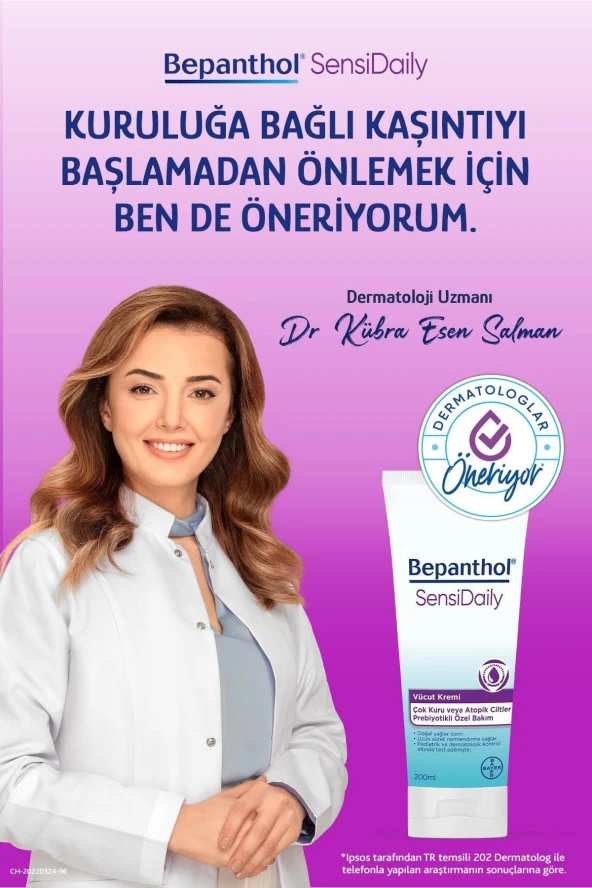 Bepanthol Sensidaily Vücut Kremi 200 ml - Resim 6