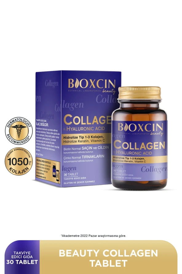 Bioxcin Collagen 30 Tablet ürün görseli 1