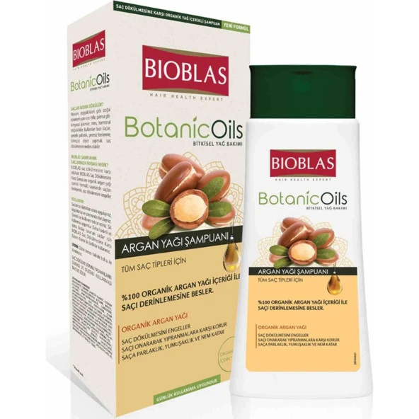 Bioblas Botanic Oils Argan Yağlı Şampuan 360 ml ürün görseli 1