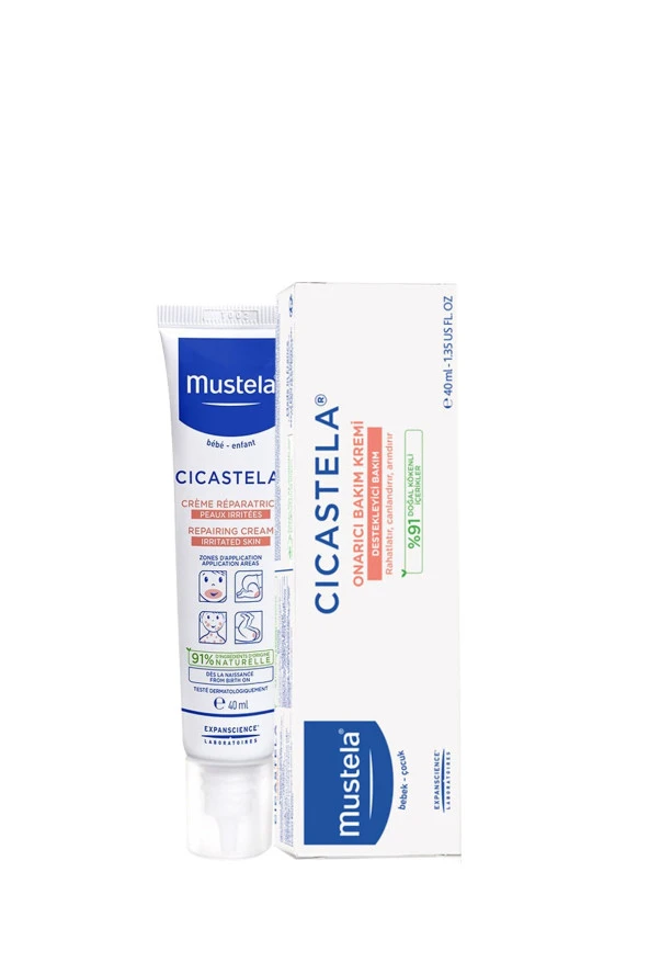 Mustela Cicastela Onarıcı Bakım Kremi 40 Ml ürün görseli 1
