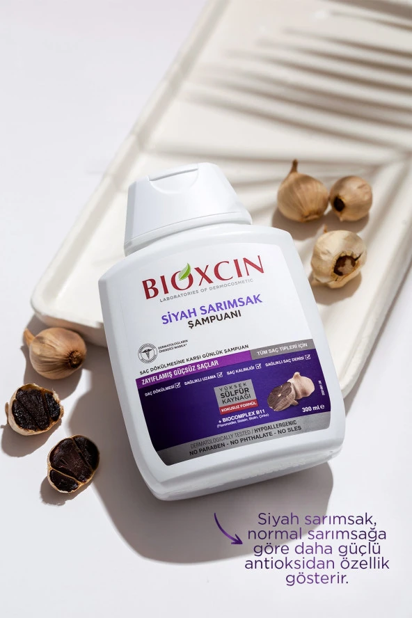 Bioxcin Siyah Sarımsak Şampuan 300 ml - 3 Al 2 Öde - Resim 5