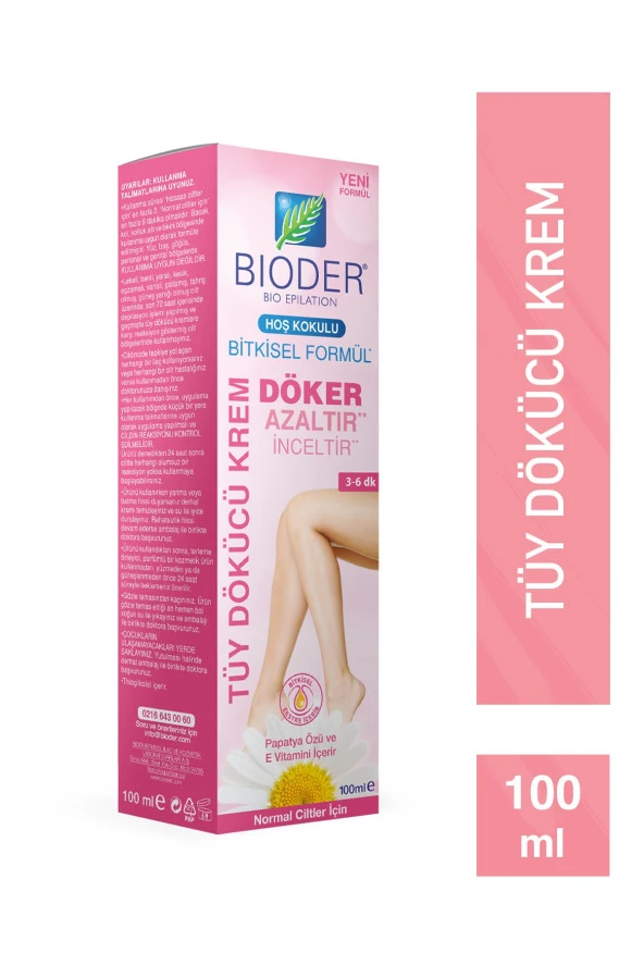 Bioder Tüy Dökücü Krem Normal Cilt 100 ml ürün görseli 1