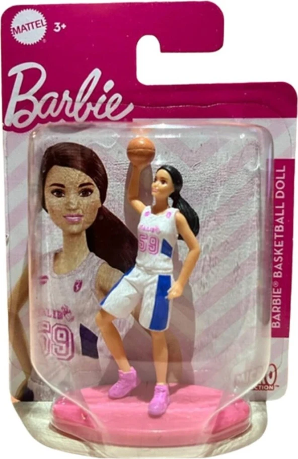 Barbie Mini Figürler Basketbaal Doll HBC14 HCH19 ürün görseli 1
