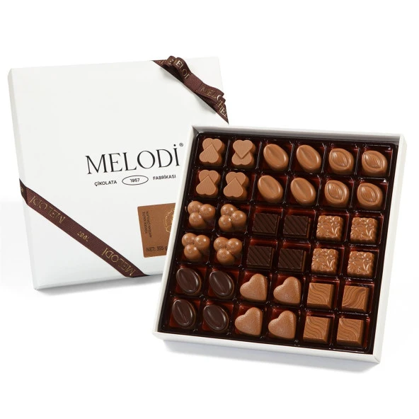 Melodi Çikolata Spesiyal Pralin Çikolata 355 gr ürün görseli 1