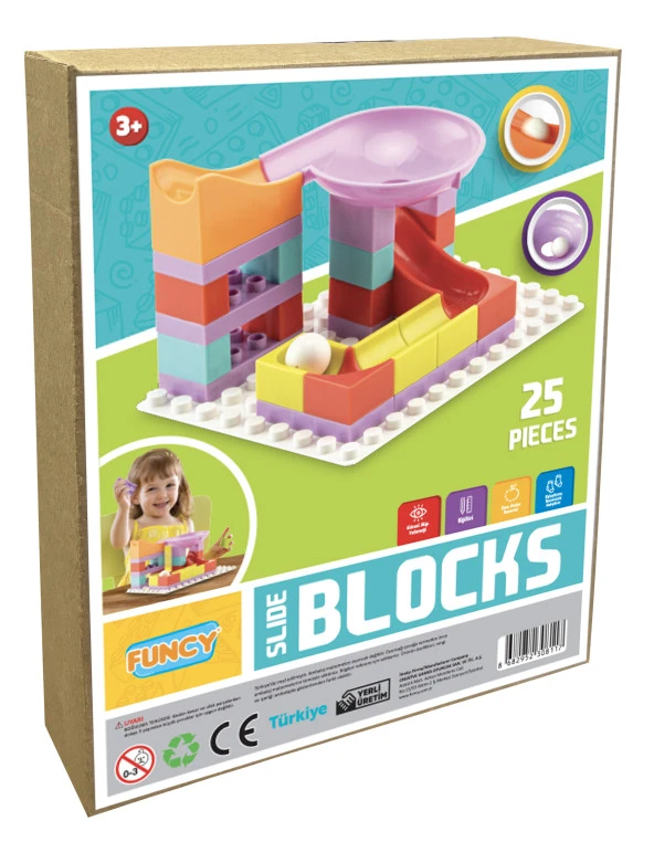 Slide Blocks 25 Parça - Resim 2