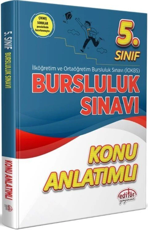 5. Sınıf Bursluluk Sınavı Konu Anlatımlı Editör Yayınları ürün görseli 1