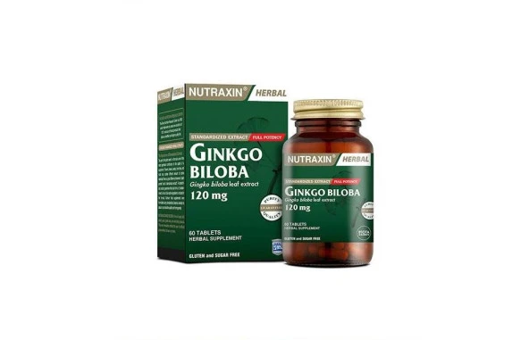 Nutraxin Ginkgo Biloba 60 Tablet ürün görseli 1