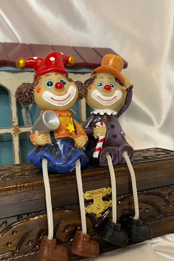 ip bacaklı biblo love you palyaço ürün görseli 1
