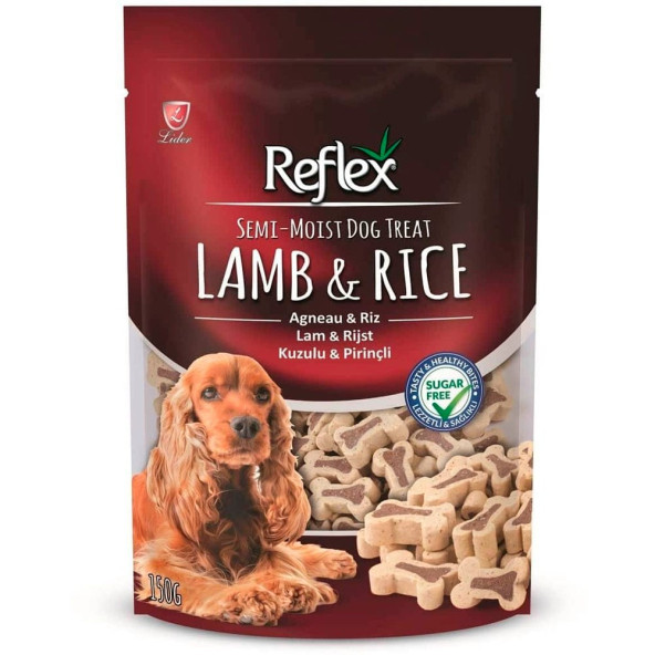 Reflex Semi-Moist Kuzulu Pirinçli Köpek Ödülü 150 Gr ürün görseli 1