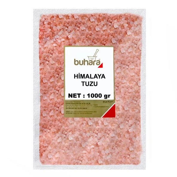 BUHARA HİMALAYA TUZU TANE 1000 GR ürün görseli 1
