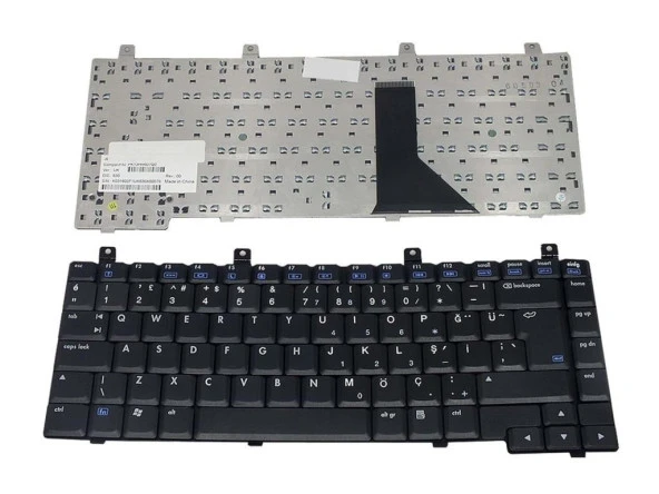 HP Pavilion DV5000 ZV6000 ZE2000 ZX5000, Nx6125, Nx9105, Nx9110 CT2A Klavye (Siyah TR) 383664-031 ürün görseli 1
