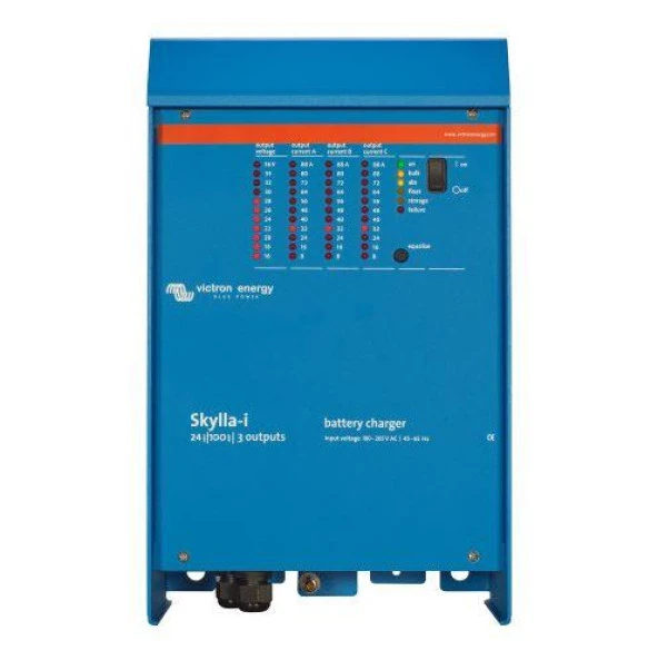Victron Energy Skylla-i Akü Şarj Cihazı 24V 100Ah 3 Çıkışlı ürün görseli 1