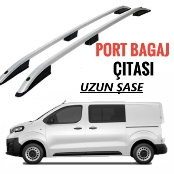 JUMPY UZUN ŞASE TAVAN ÇİTASI PORTBAGAJ 2017 2018 2019 2020 2021 2022 2023 2024 ürün görseli 1
