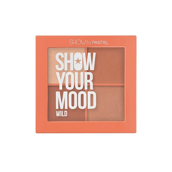 Pastel Show Your Mood Wild 4 lü Allık Paleti 441 no ürün görseli 1