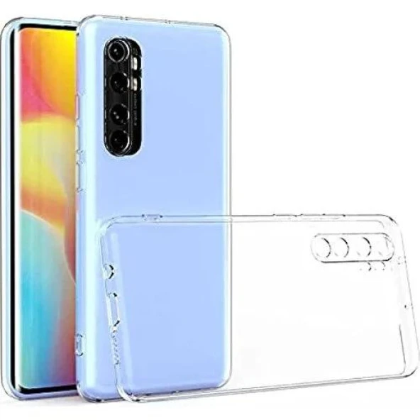 Xiaomi Red Mi Note 10 Kamera Korumalı Şeffaf Yumuşak Silikon ürün görseli 1