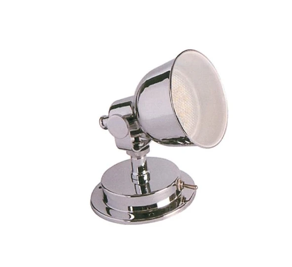Saray Krom Başucu Lambası Krom 12V ürün görseli 1