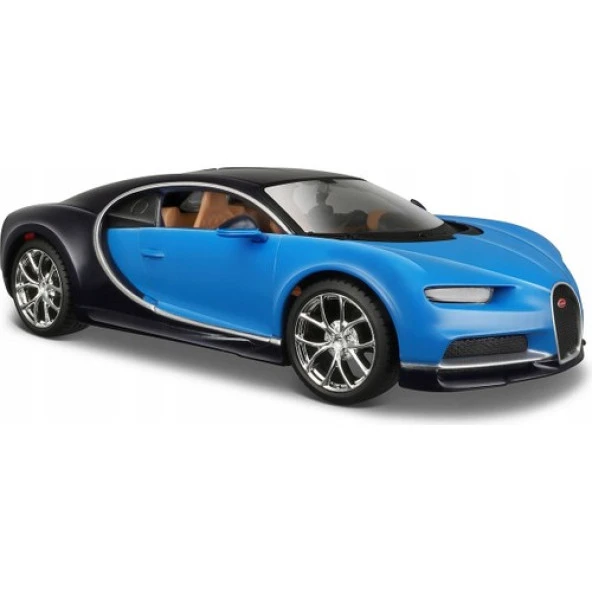 Maisto 1/24 Bugatti Chiron Mavi Model Araba ürün görseli 1