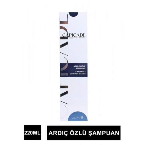 Capicade Ardıç Özlü Şampuan 220Ml Shampoo Junıper Based ürün görseli 1