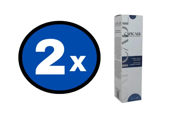 Capicade Ardıç Özlü Şampuan 220ML Shampoo Junıper Based 2 Adet ürün görseli 1