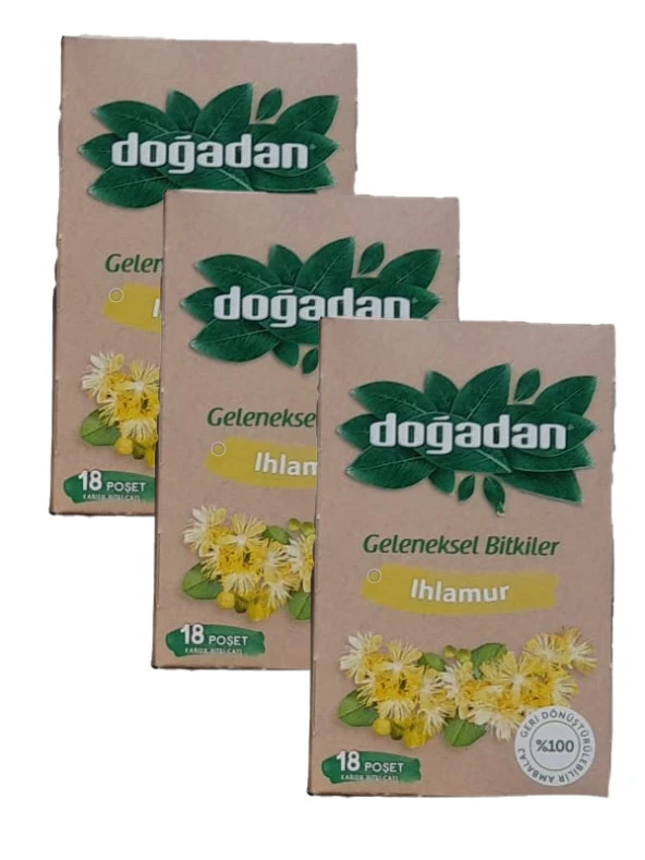 IHLAMUR KARIŞIK BİTKİ ÇAYI 18 POŞET, 3 ADET ürün görseli 1