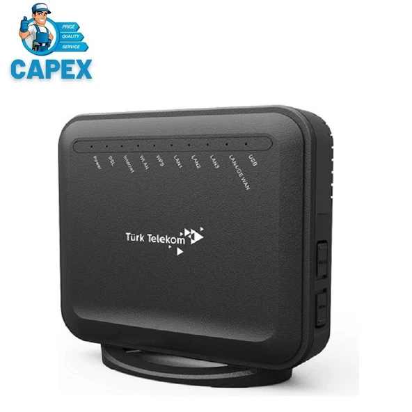 Türk Telekom Zyxel 3313-B10A 300 Mbps 4 Port Siyah Vdsl2 Kablosuz Modem (Kutulu-Yenilenmiş) ürün görseli 1