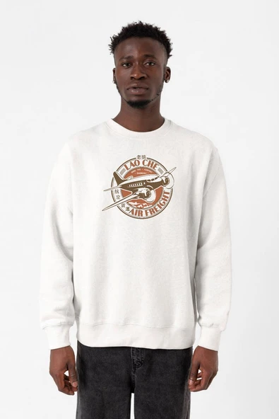 Indiana Jones Lao Che Air Freight Beyaz Erkek 2ip Sweatshirt ürün görseli 1