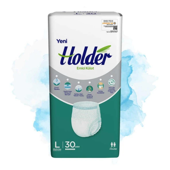 Holder 8 Damla Büyük Boy 30 Adet Emici Külot ürün görseli 1