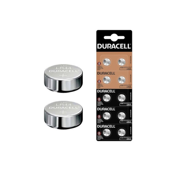 Duracell A76 Lr44 1.5V Düğme Pil 10 Adet Paket ürün görseli 1