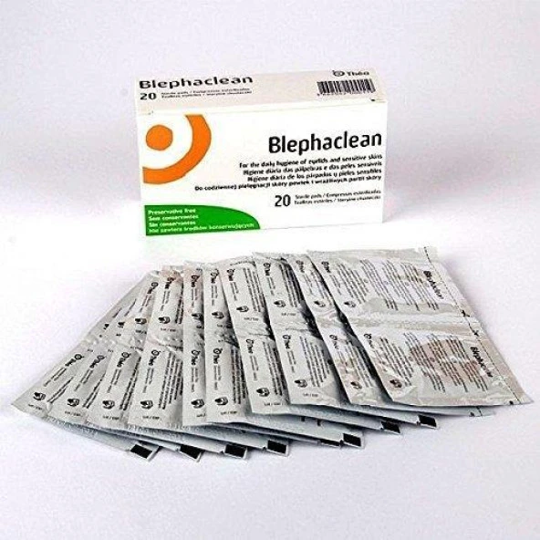Thea Blephaclean 20 Adet Göz Temizleme Mendili ürün görseli 1