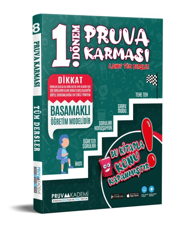 Pruva Akademi 8. Sınıf 1. Dönem Pruva Karması 2023 ürün görseli 1