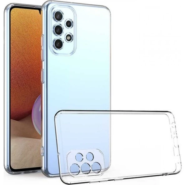 Samsung Galaxy A23 Kamera Korumalı Şeffaf Yumuşak Silikon ürün görseli 1
