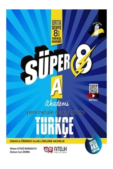 8.SINIF YENİ NESİL TÜRKÇE SORU ürün görseli 1