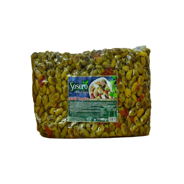 Sosero Grill Izgara Zeytin Yeşil 4 Kg ürün görseli 1