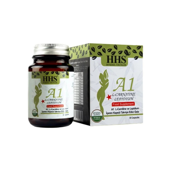 HHS A+1 L-Carnitine Lepidium 30 Kapsül ürün görseli 1