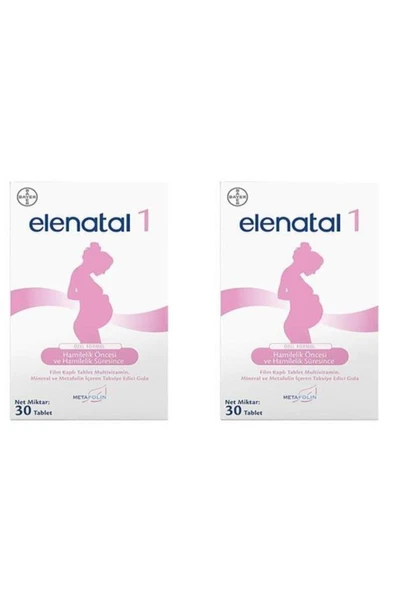 Elenatal Elenatal 1 30 Tablet 2'li Paket ürün görseli 1