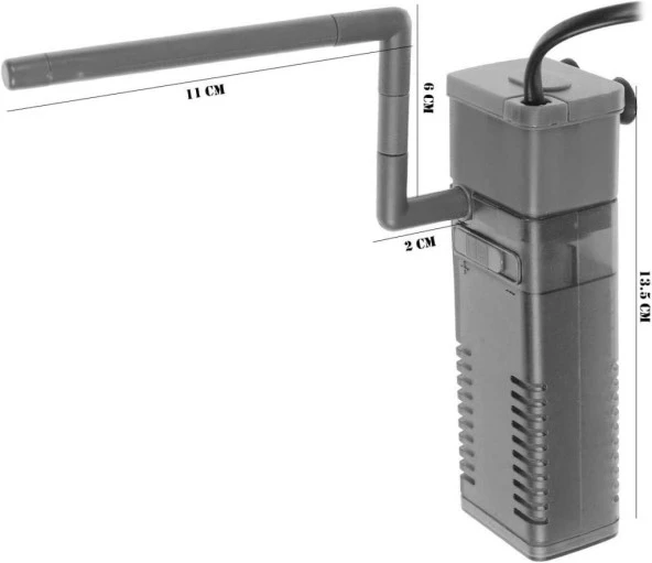 Sobo WP-320F Mini Filtre 500 Lt/h 5 W ürün görseli 1