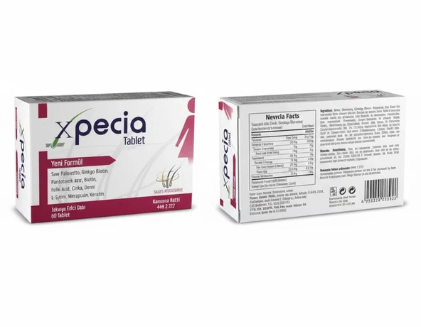 Xpecia Kadın 60 Tablet ürün görseli 1