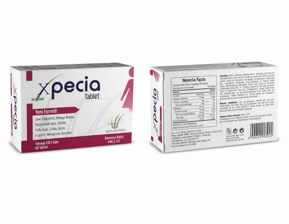 Xpecia Kadın 60 Tablet - Resim 4